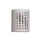 Luxury Lighting Varien Bay 10in. High Ceramic outdoor Wall Light, Paintable White Texture Bisque 101-83 WTX u/d-7-17 - alternate 2